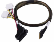 Mikročip SFF 8654 – SFF 8639, 0,8 m, černý (2305200-R)