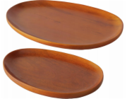 Sada dřevěných podnosů Boltze TORIN, 20-29 cm