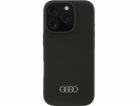Silikonový obal Audi Audi iPhone 16 Pro 6.3 černý/černý p...