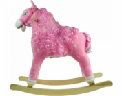 Lean Sport Houpací kůň Pink with Curls Sounds 74 cm