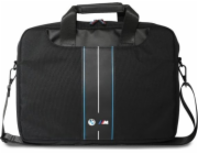 BMW taška BMW BMCB15COMPVSKL Bag 16 Black Nylon Blue Stripe