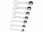 Stanley Ratchet klíče, ploché, krátké, 8-19mm, 7 ks.
