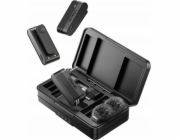 Mikrofon Ulanzi Bezdrátový mikrofon pro USB Usb-c Type-C a Mini Jack 3,5 mm / Ulanzi A100