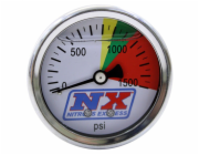 Tlakoměr Nitrous Express 0-100 BAR pro nitroválce