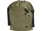 100% Pánské tričko 100% CELIUM Jersey dlouhý rukáv Army v...