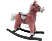 Houpací kůň LeanToys 74 cm Sounds Pink