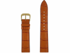Zeppelin Zeppelin kožený řemínek hnědý 18mm