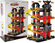 LeanToys Garáž 5-úrovňové parkování Bateriový výtah pro 10 aut Světla
