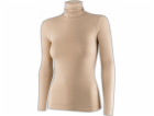 Brubeck LS1627W Dámský rolák COMFORT MERINO béžová S