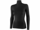 Brubeck LS1627W Dámský rolák COMFORT MERINO černý M