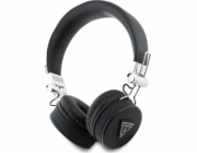 Guess Guess Bluetooth ENC GUBH70PGTSPSK sluchátka do uší černá/černá Grained Classic Round Shape