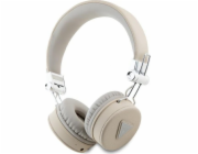 Guess Guess Bluetooth sluchátka do uší ENC GUBH70PGTSPSE béžová/béžová Grained Classic Round Shape