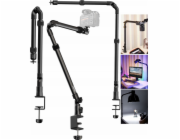 Ulanzi držák na stativ s ramenem svěráku pro fotoaparát lampy videokamery VLOG / Ulanzi / ZJ02