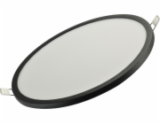 Stropní svítidlo Azzardo Moderní stropní svítidlo černé AZzardo SLIM led AZ4164