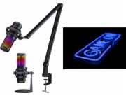 Mikrofon PREYON Osprey Scream Microphone (POS43B) + GAME ON Blue Eye Bait Wall Neon (PPEB28WD)