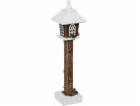 Dřevěná lucerna Atmosphera s LED osvětlením, 60 cm