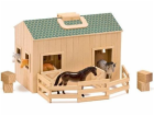 Melissa & Doug Fold & Go Stable (13704)