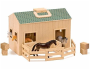 Melissa & Doug Fold & Go Stable (13704)
