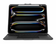Targus Versavu - Klávesnice a pouzdro (klávesnicový obal) - s trackpad - podsvícená - bezdrátový - Bluetooth 5.0 - QWERTY - britská - černá - pro Apple 13-inch iPad Pro (M4)