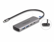 Delock - Rozbocovac - 10 Gbps, with USB Type-C connector and additional power port - 2 x USB-C + 2 x USB - desktop