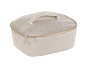 Reisenthel Coolerbag M pocket herringbone sand