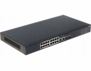 Dahua Technology DH-CS4226-24ET-375 Řízený L2 Gigabit Ethernet (10/100/1000) Podpora napájení po Ethernetu (PoE) Černá