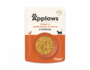 APPLAWS Chicken breast with pumpkin in broth - mokré krmivo pro kočky - 70g