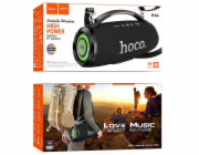 HOCO HA4 Surge Přenosný reproduktor Blutooth/ FM/ TF karta/ paměťové zařízení USB/ AUX 2 x 20 W černý