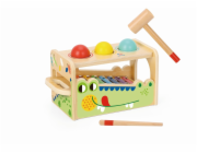 2Kids Toys Zatloukačka a xylofon Krokodýl