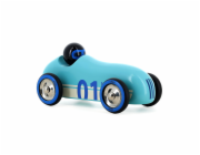 Vilac Dřevěné auto Old Sport Compet tyrkysové