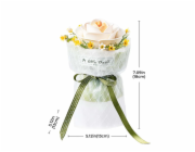 RoboTime 3D skládačka Bílá kamélie