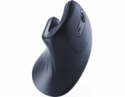 Gembird MUSW-ERGO-03/Ergonomická/Optická/Pro praváky/1 600 DPI/Bezdrátová USB/Černá