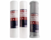 HAUSHALT Sada pololetních filtračních patron Haushalt 10"