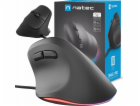 Vertikální myš Natec CRAKE 2 PRO/Vertikální/Optická/Pro p...
