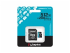 Kingston MicroSDXC karta 512GB Canvas Go! Plus, R:200/W:1...