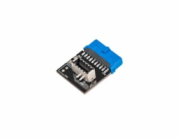 BAZAR - CHIEFTEC interní adaptér z USB 3.1 Gen2 na Gen1 "POŠKOZENÝ OBAL"