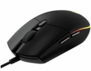 BAZAR - Logitech Gaming Mouse G203 LIGHTSYNC 2nd Gen, EMEA, USB, black  POŠKOZEN OBAL