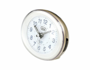 Budík Trevi, SL 3052/Gold, analogový, modré podsvícení, elektronický alarm, snooze, 1xAA