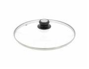 Poklice de Buyer, 4112.24, skleněná, průměr 24 cm, pro pánve a hrnce s vyšším okrajem