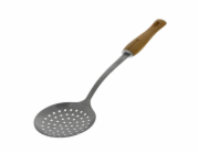 Odpěňovačka de Buyer, 2701.04, B BOIS, nerez a bukové dřevo, robustní