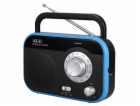 Rádio AKAI, PR003A-410, AM/FM, černá, 1 W RMS