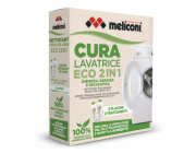 Čistič praček Meliconi, 656161, Eco, 2v1, tekutý, 4 funkce, 2 možnosti použití, 2 x 250 ml