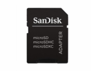 SanDisk MicroSDXC karta 512GB Ultra (100MB/s, Class 10, Android) + adaptér