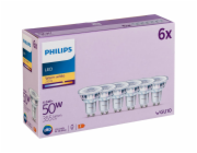 Philips LED-Reflektor GU10 6er Set 4,6W 2700K