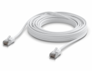 Ubiquiti UniFi Premium Patch Cable Outdoor 8m - Patch kabel, venkovní, Cat6A, bílý, 8m