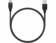 KABEL AUKEY USB-A - MICROUSB 2.0, QC 12W, 2M