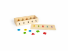 Bigjigs Toys Třídění barev, tvarů a čísel