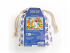 Mudpuppy Puzzle Jarní průvod v látkovém pytlíku 36 dílků