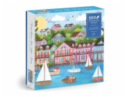 Galison Puzzle Přístav u moře Joy Laforme 300 dílků