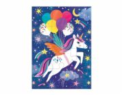 Mudpuppy Puzzle s blahopřáním Jednorožec